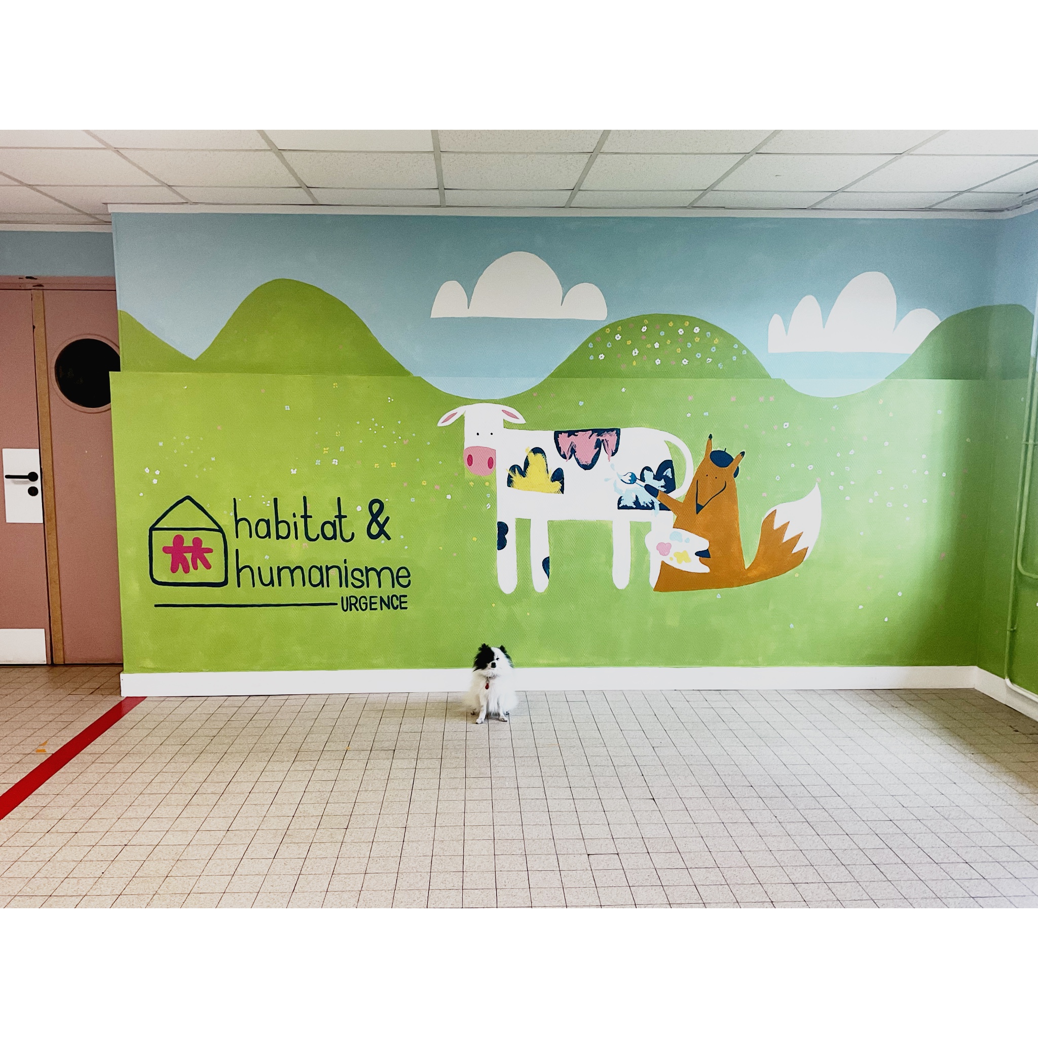 Fresque - Habitat Humanisme Urgence