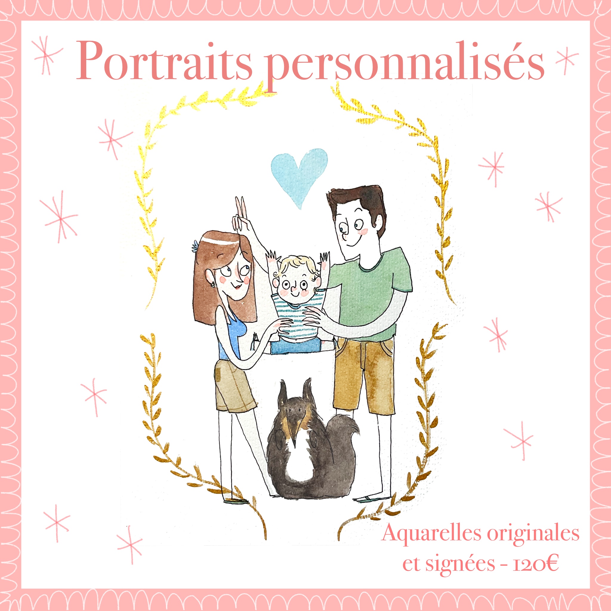 Portraits personnalisés